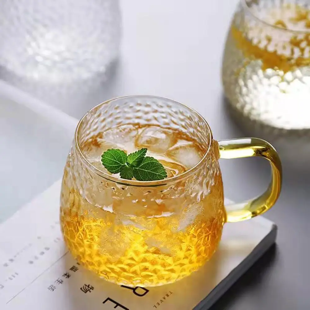 

Handmade Double Glass Transparent Heat Insulating Cup Tea Beverage Coffee Cup High Temperature Resistance Health And Safety Hot