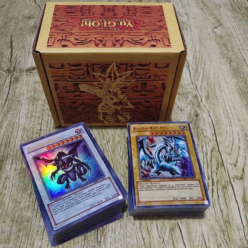 Редкие флэш-карты Yugioh 100 шт./компл. игровые бумажные карты Yu Gi Oh детские игрушки