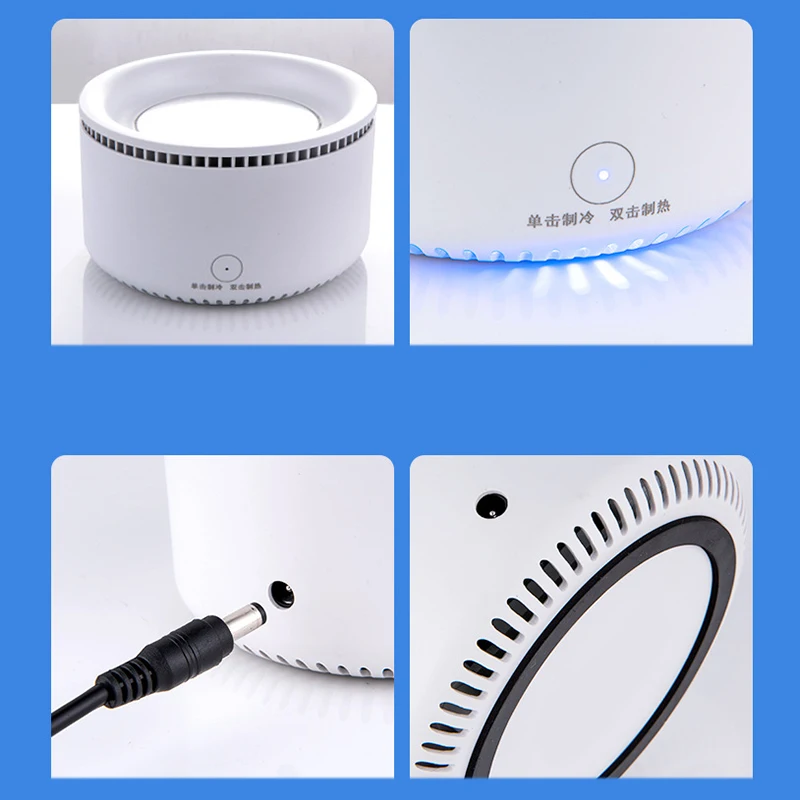 

Smart Contact Control Fridge Drink Cooler Cup 400Ml Quick freeze Drink Cooler Refrigerator Rapid Cooling US Plug