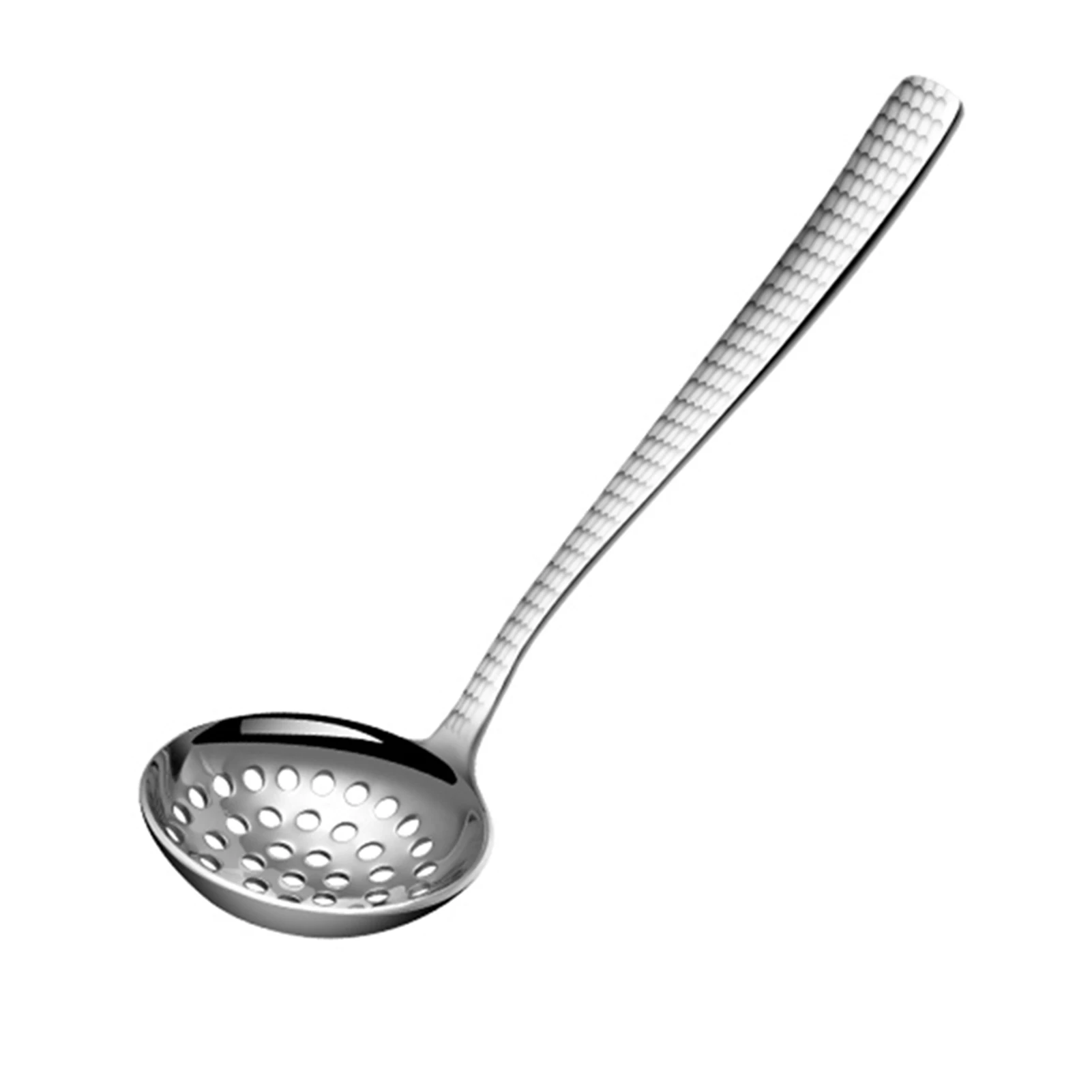 

Hot Stainless Steel Soup Spoon/Colander Durable Anti-Corrosion Kitchen Utensils for Soup Hot Pot