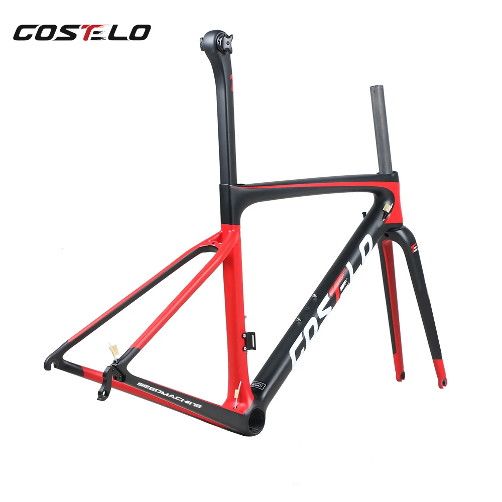 790g диск Costelo Speedmachine 2 0 ульсветильник Кая углеродная рама для дорожного велосипеда