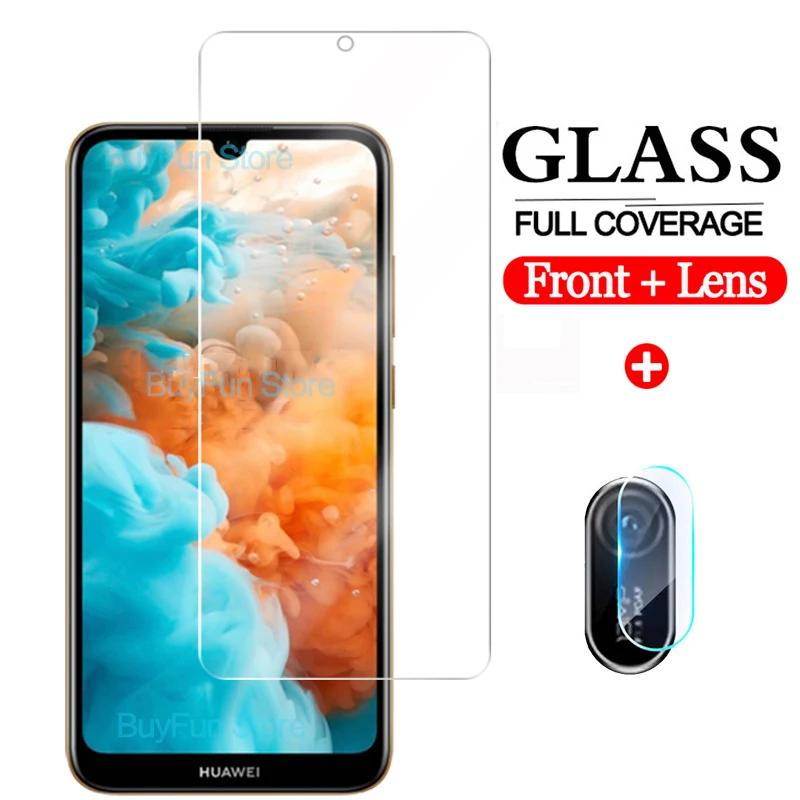 Стекло для объектива камеры 2 в 1 Huawei Y6 2019 Защитное стекло huawey y7 prime pro y6s y62019 защита