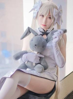 Женский костюм Касугано сора из аниме в одиночестве Чонсам черного и белого