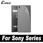 5 шт.лот мягкая 3D защитная пленка из углеродного волокна для Sony Xperia Z2 Z3 Z4 Z5 Compact Mini