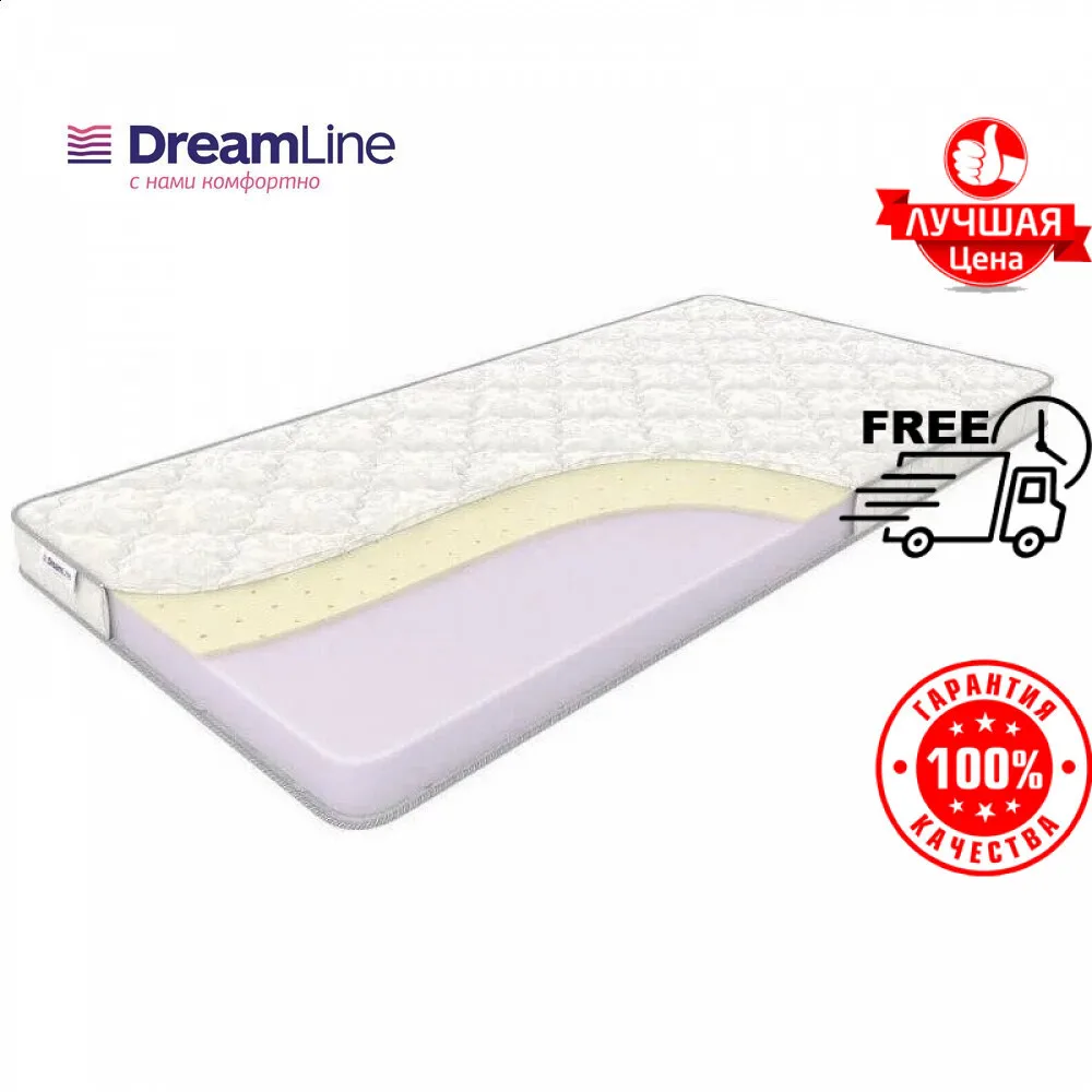 Топпер Dreamline ППУ 8 см + Латекс 1 | Мебель