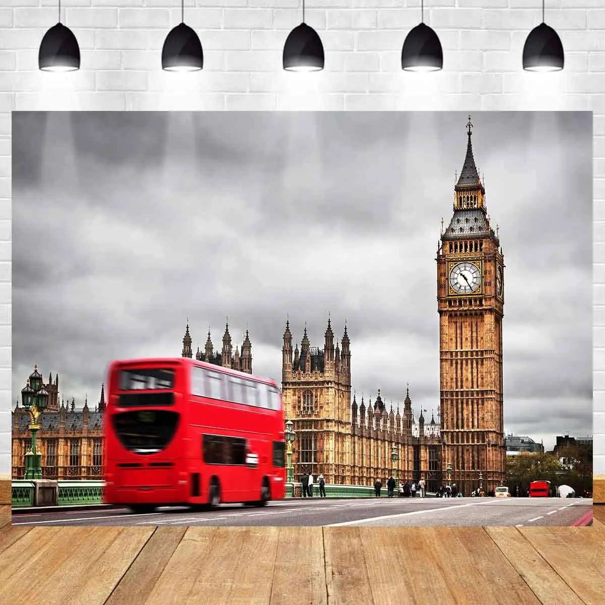 

London Landmark Backdrop for London Theme Party Big Ben Backdrop Famous City Symbol Background for Party Party Decoration Banner