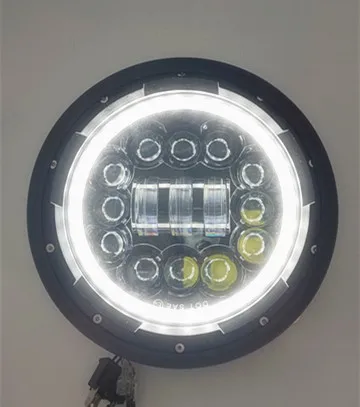 Светодиодная фара 7 5 дюйма для мотоцикла Harley мотоциклистов уличный трекер Yamaha Honda