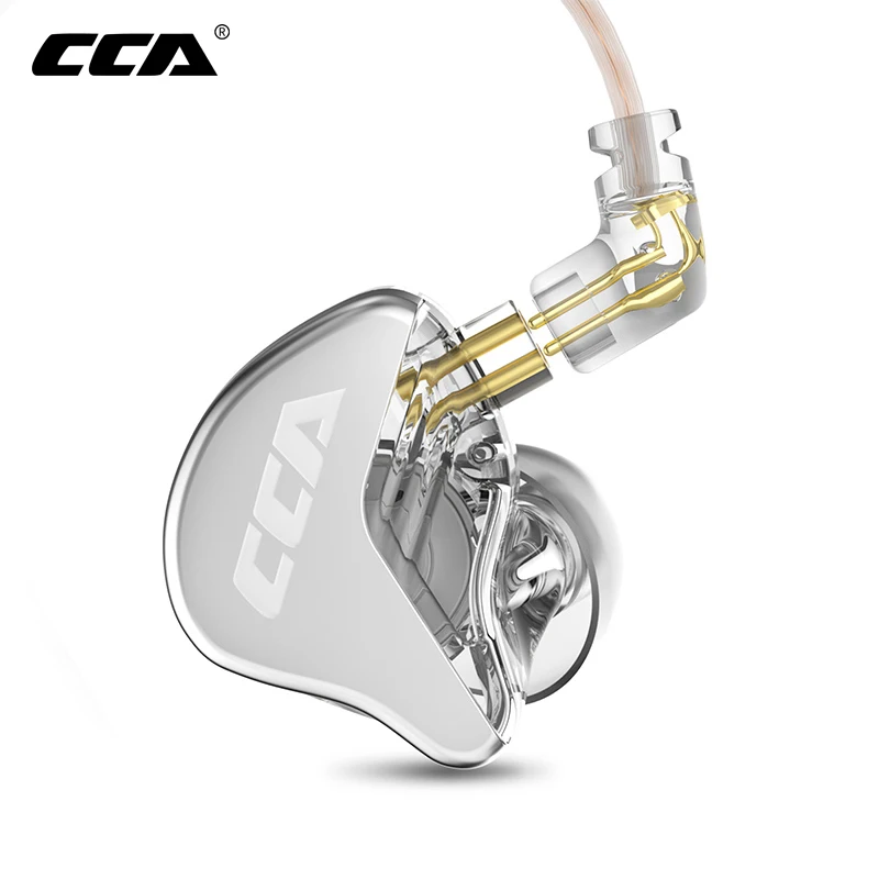 CCA CRA  In-Ear Wired HiFi Headset Monitor Headphones Noice Cancelling Sport Game Earbuds Earphones