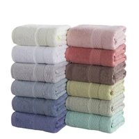 100 cotton solid bath towel beach towel for adults fast drying soft 17 colors thick high absorbent antibacterial towel