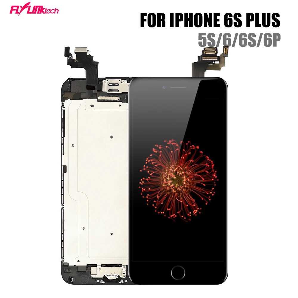 Flylinktech AAAA класс ЖК дисплей для iPhone 5s 6 6s Plus кодирующий преобразователь сенсорного