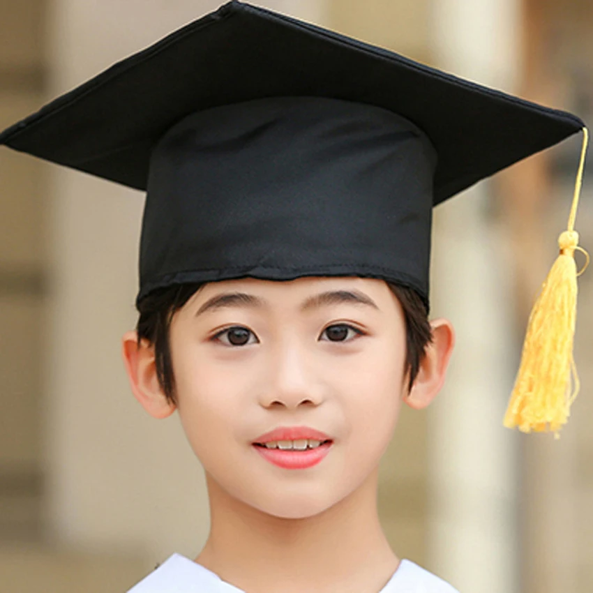 Детская школьная форма для начальной школы комплект одежды с шапочкой и накидкой