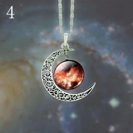 Модное ожерелье звезда луна милое с каменной звездой для девушек много случаев