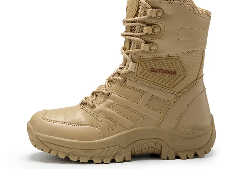 Водонепроницаемые уличные мужские военные тактические ботинки; Botas Tacticas Militar Hombre Bota Tatica; охотничьи армейские ботинки Swat Jungle; походная обувь