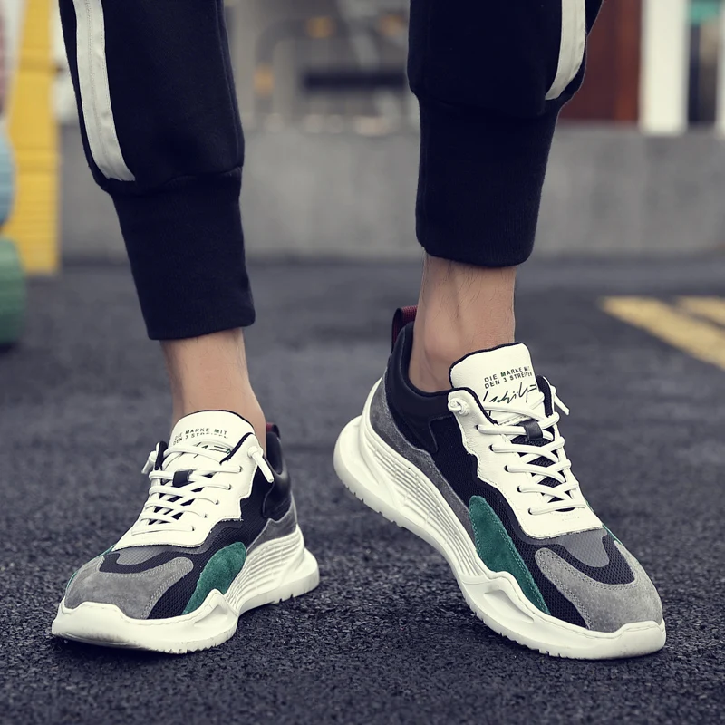

Chaussures Homme Men's Casual Sport Shoes Mesh Fashion Man Sneakers Breathable Comfortable Male Krasovki Tenis Masculino Adulto