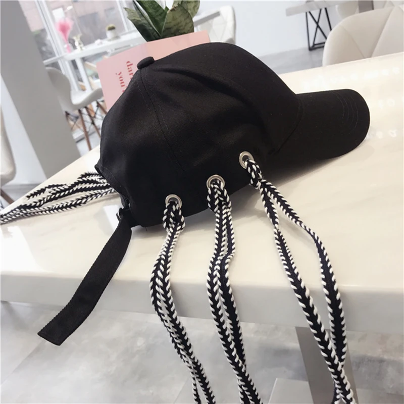Новые модные весенне летние бейсболки Snapback черного и красного цвета из хлопка