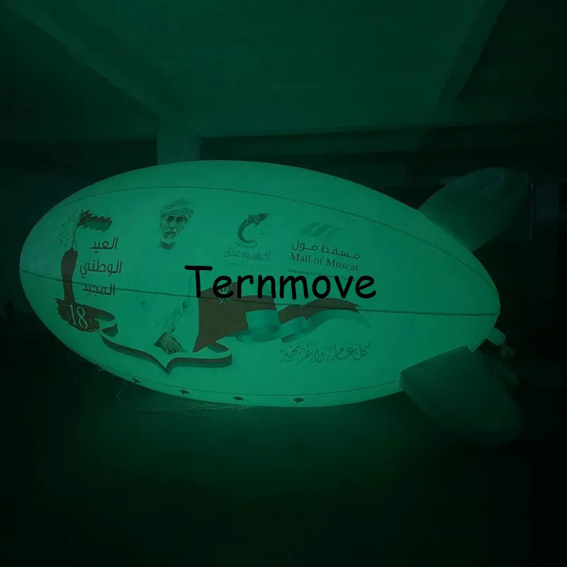 Надувной Гелиевый шар со светодиодсветильник кой Blimp/Воздушный гелиевый blimp