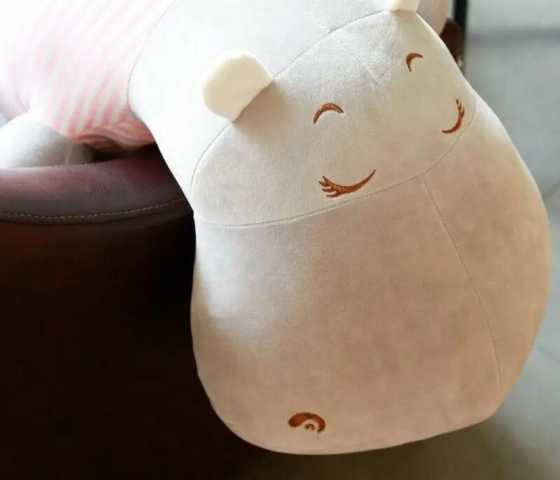 

Down Cotton Hippo Soft Toy Comfortable Giant Hippo Stuffed Animal Pillow Doll Stuffed Animals Cute Plush Toys For Children