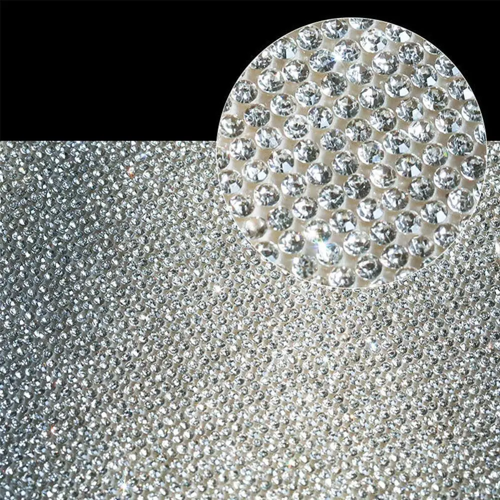 Crystal Diamond Rhinestone Car/Mobile/PC Decor Decal Accessories Scrapbooking Adhesive Self Styling Sticker Art S9E1 | Автомобили и