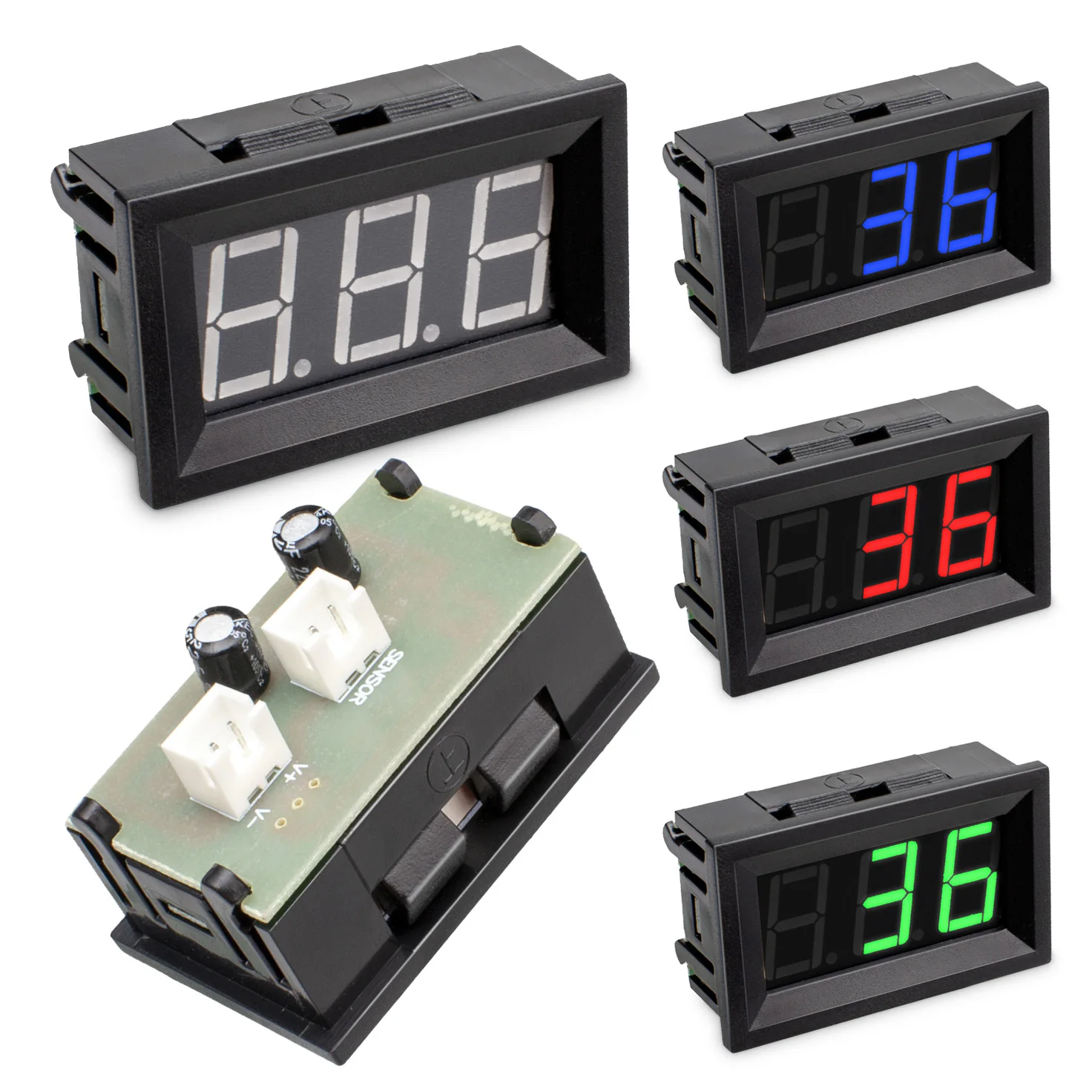 10 шт./партия светодиодный дисплей 0 56 дюйма 30 ~ + 70 ℃ | Инструменты