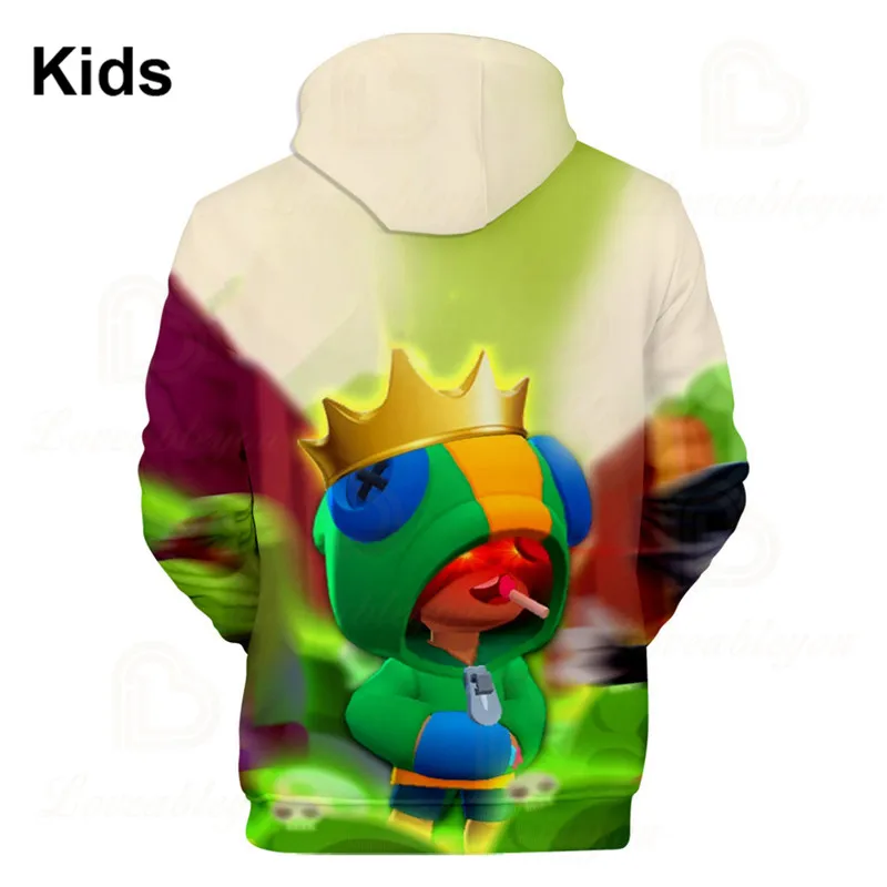 

Spike Darrly and Star, Children's Wear Shooting Game 3d Swearshirt Boys Girls ClothesTops Kids Hoodie GENE Leon Teen Tops