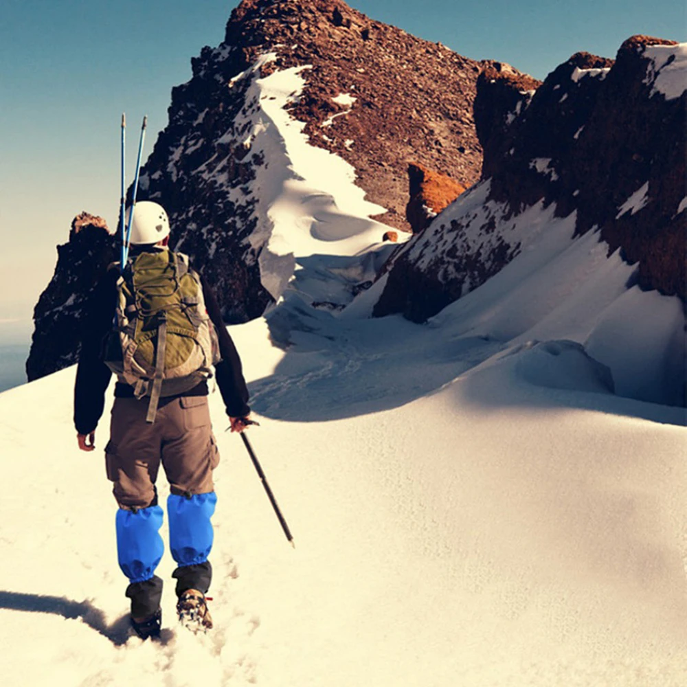 Зимние водонепроницаемые велосипедные бахилы лыжные сапоги зимние гетры для