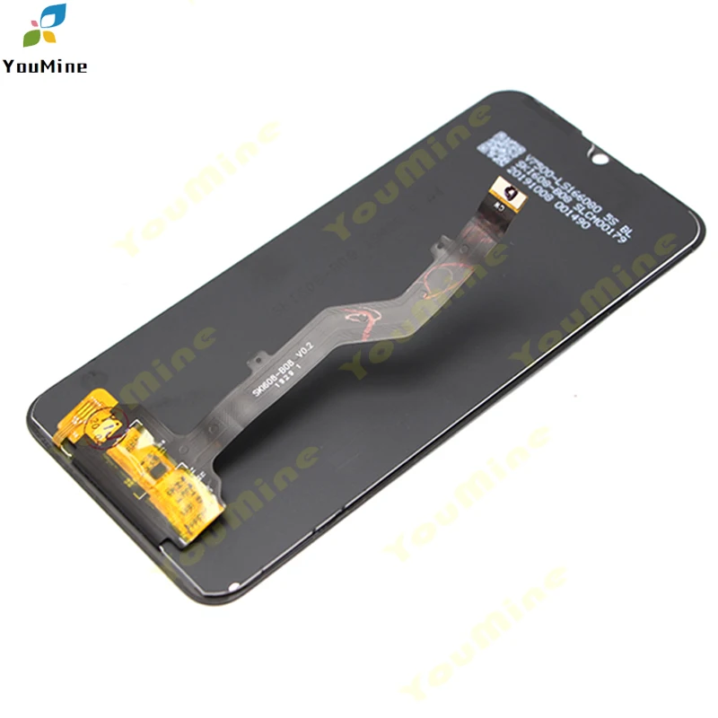Черный ЖК дисплей 6 01 дюйма для ZTE Blade A7 2019 сенсорный экран дигитайзер датчик в