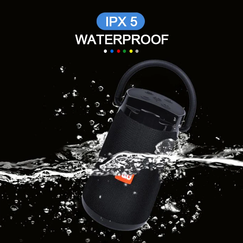 Портативная Bluetooth Колонка высокой мощности водонепроницаемая 3d колонка