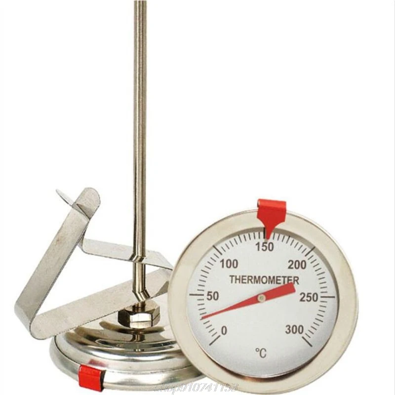 

Stainless Steel Probe Thermometer Gauge for BBQ Meat Oil Food Kitchen Oven Cooking Tool N27 20 Dropshipping