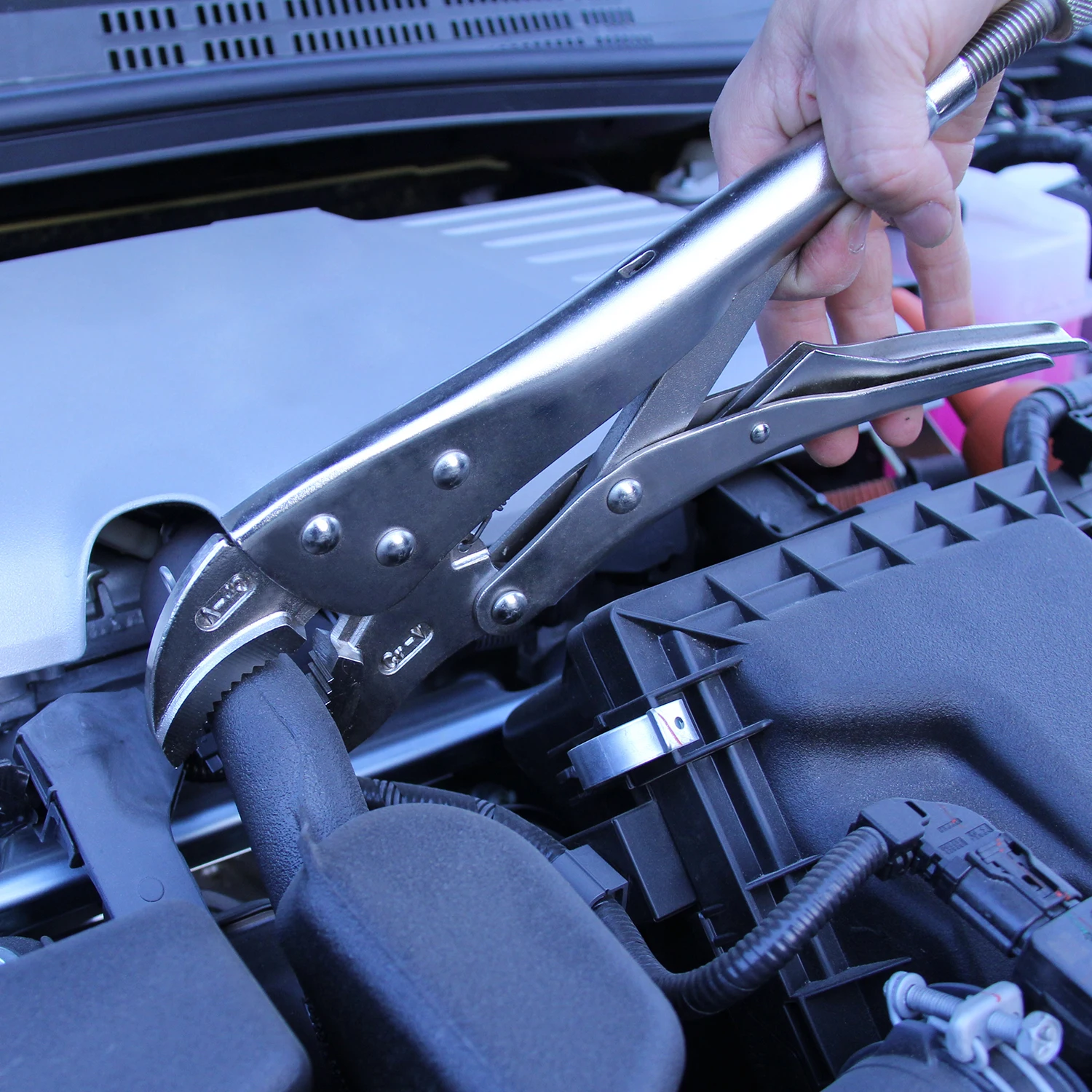 

12 Inch Heavy Duty Chrome Vanadium Curved Jaw Vise Grip Locking Pliers Assorted Welding Clamp