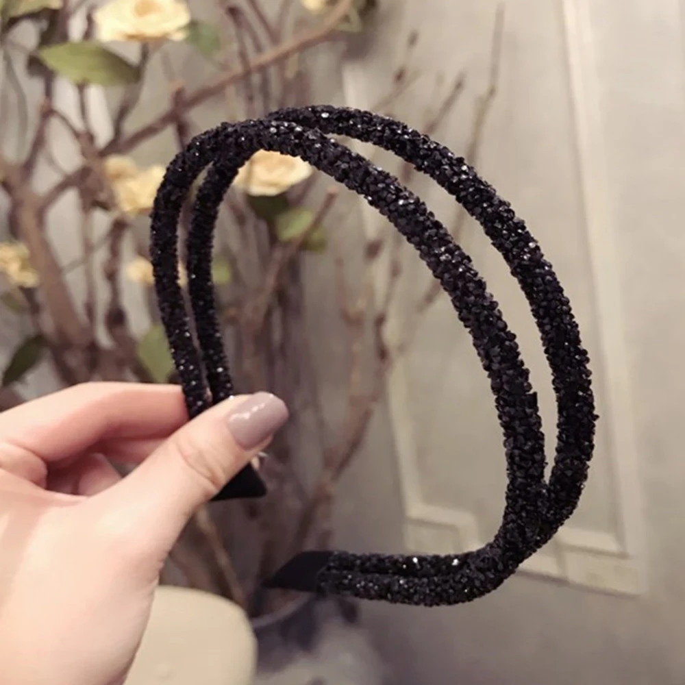 Обруч мягкий для волос с бусинами | Красота и здоровье