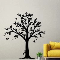 pretty tree environmental protection vinyl stickers for kids rooms home decor removable decor wall decals
