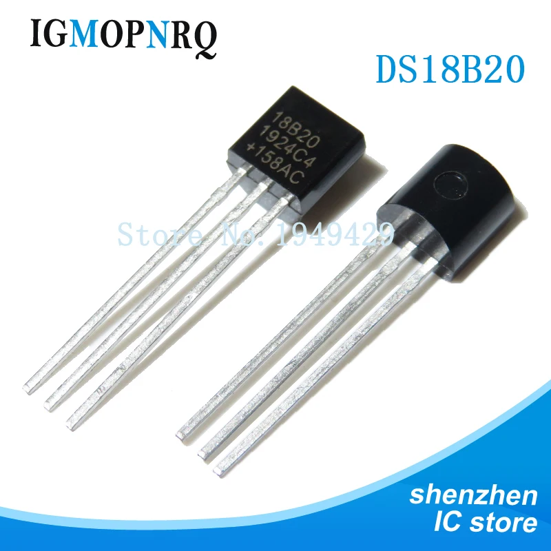 5 шт. DS18B20 TO-92 18B20 TO92 транзистор новый оригинал | Электронные компоненты и