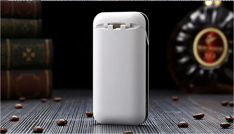 Креативный портсигар и зажигалки перезаряжаемый без газа USB ветрозащитный негорящий Электрический сигары электронная зарядка зажигалка