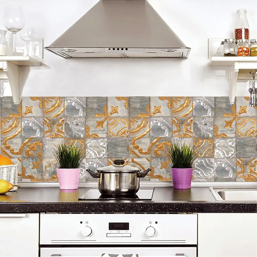 Наклейка антикварная маслостойкая для мозаики 24 шт./компл. | Дом и сад