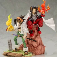 100 echte originele shaman king yoh asakura 18 pvc action figure anime figuur model speelgoed figuur collectie gift