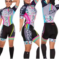 2022 dunas womens triathlon clothes short sleeve cycling jersey skinsuit sets gel maillot ropa ciclismo mtb bike jumpsuit kits