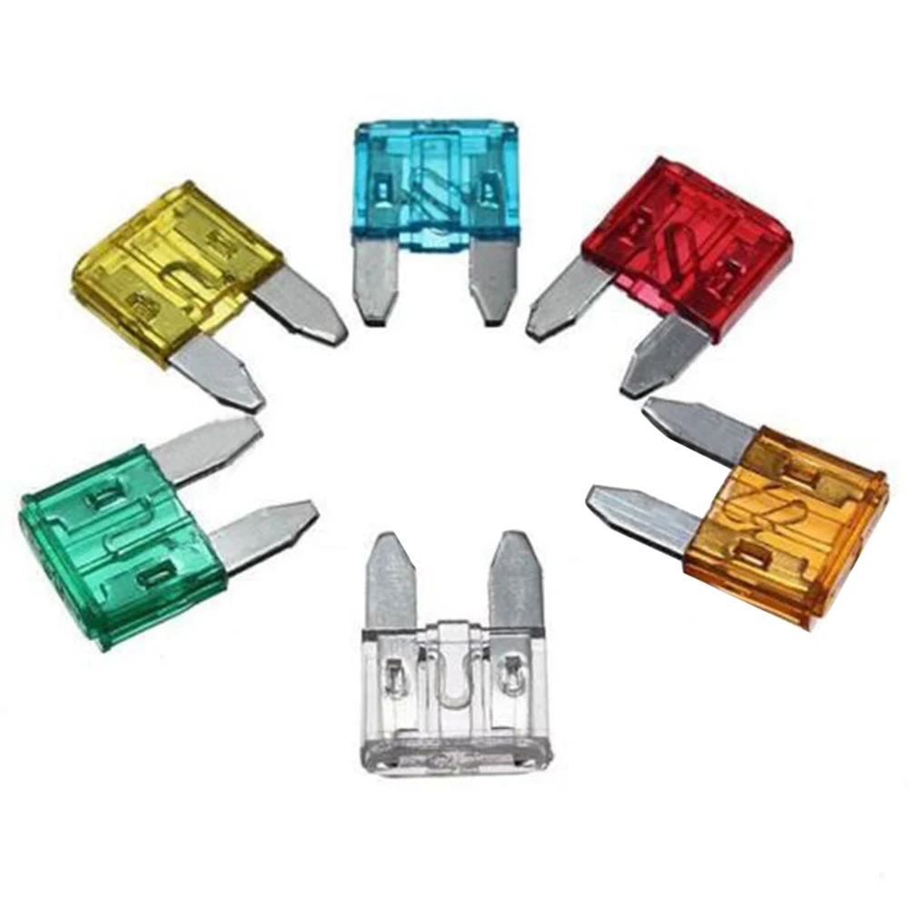 60 шт. 5/10/15/20/25/30 а ассорти стандартные предохранители Mini Blade для автомобиля