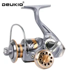 Deukio новая стандартная металлическая Рыболовная катушка водонепроницаемая спиннинговая катушка