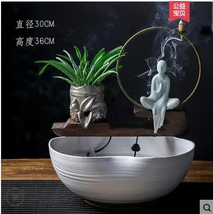 decoration Home Furnishing Beauty water fountain atomization humidifier inside the living room | Дом и сад