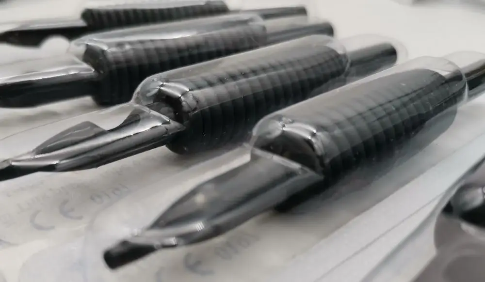 120 шт. одноразовые черные тату трубки 16 мм 5/8 дюйма R F|ink cartridges hp 364|ink calligraphygrip guard non