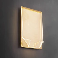 vanity light led iron acrylic wall lamp modern wall lamps for home golden wall sconce lamps bedroom bedside kitchen wall light
