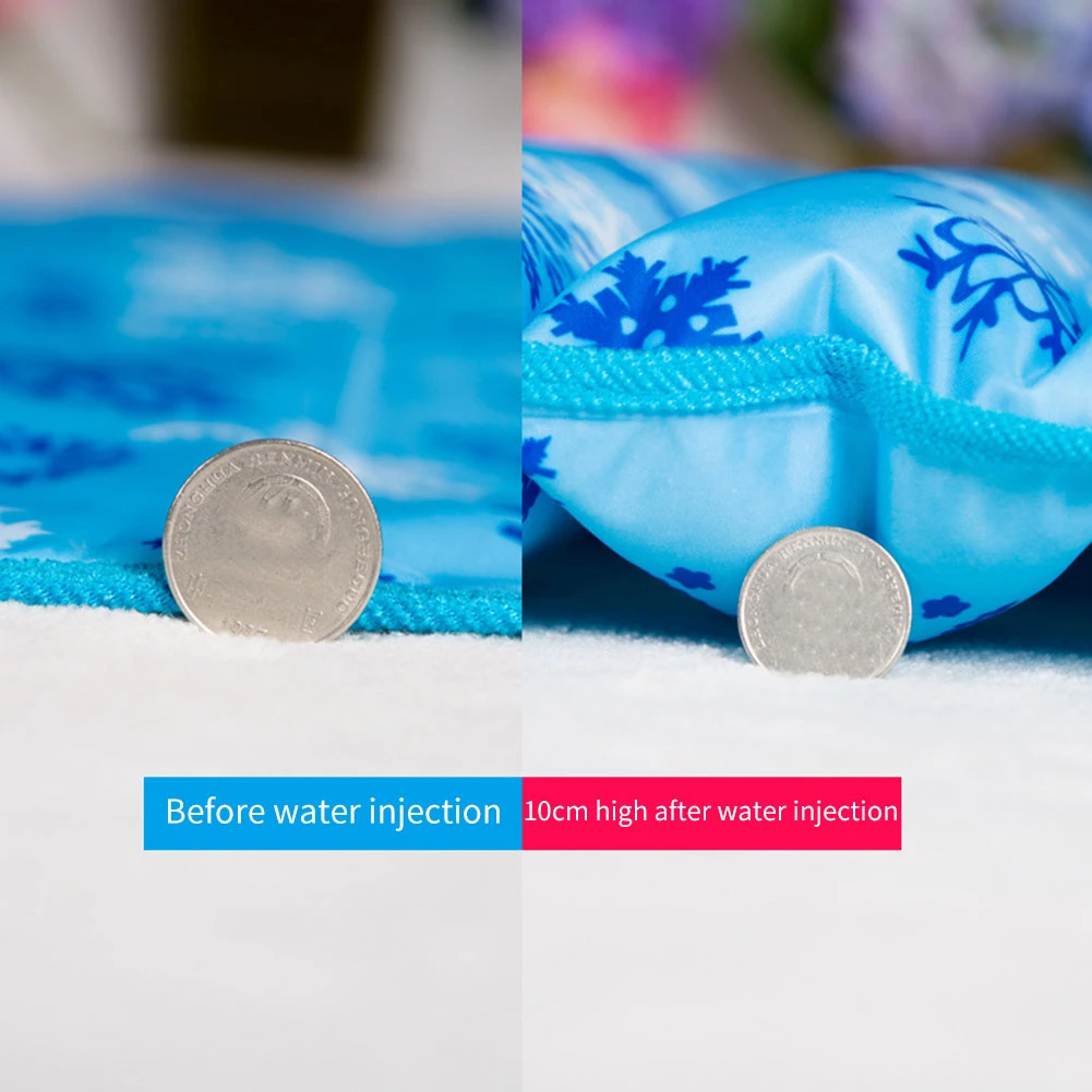 Надувной матрас с толстым охлаждающим матрасом надувная подушка для инжекции