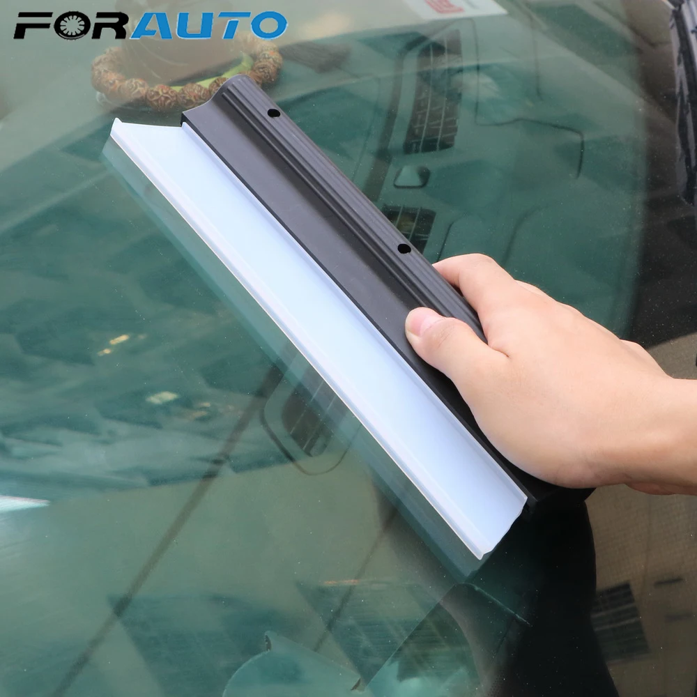 

FORAUTO Auto Wiper Cleaner Blade Windshield Wash Tools Glass Window Cleaning Brush Car Washer Mirror Window Wiper Scraper Rubber