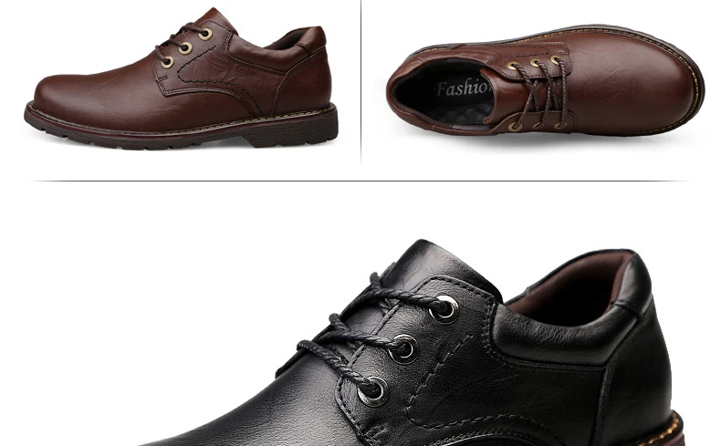 Низкая Dr Martens Мужская первый слой натуральная кожаная мужская обувь высокого качества Martins лифт обувь Рабочая безопасность плюс Размер 47