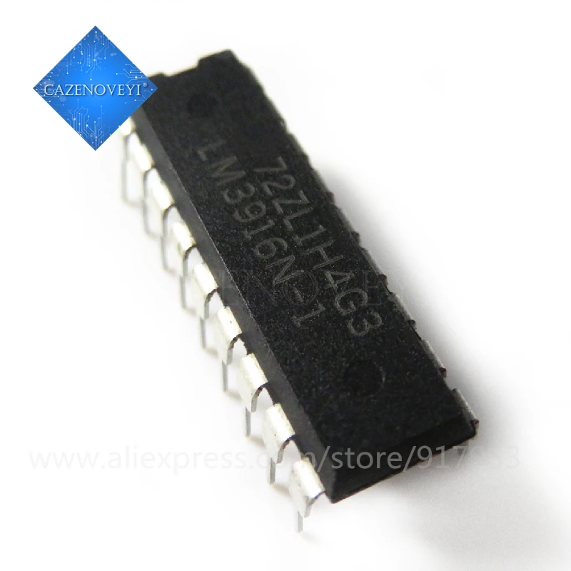 5 шт./лот LM3916N-1 LM3916N LM3916 DIP-18 в наличии | Электронные компоненты и принадлежности