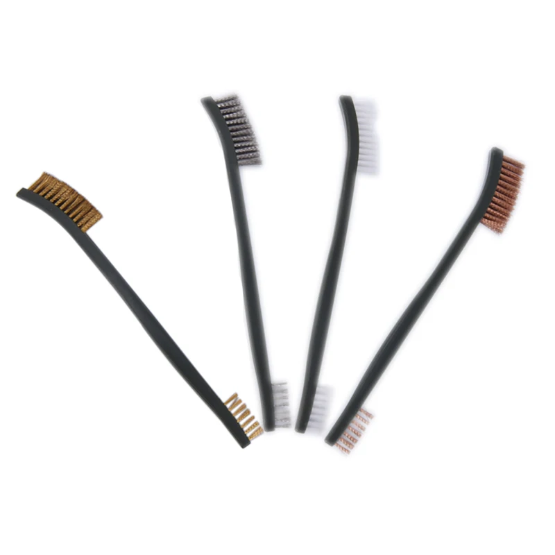 

1pcs Double Ended Wire Brush Tool Gun Cleaning Tool Rifle Cleaning Tool With Brass Brush Rifle Cleaner Hunting Accessory