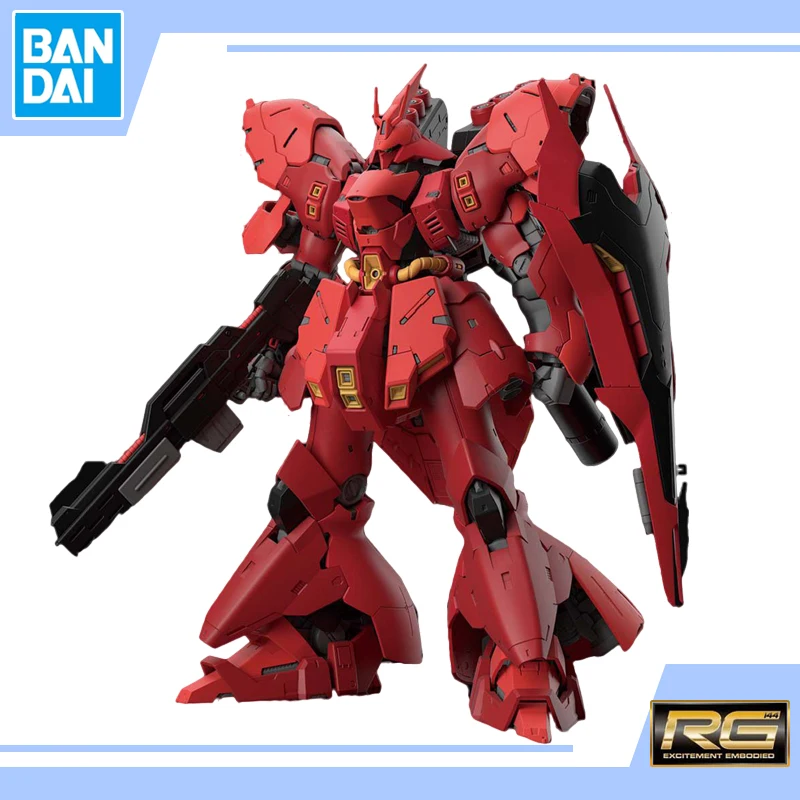 

BANDAI GUNDAM RG 29 1/144 MSN-04 SAZABI Action Toy Figures Gifts for Children Assembly Model