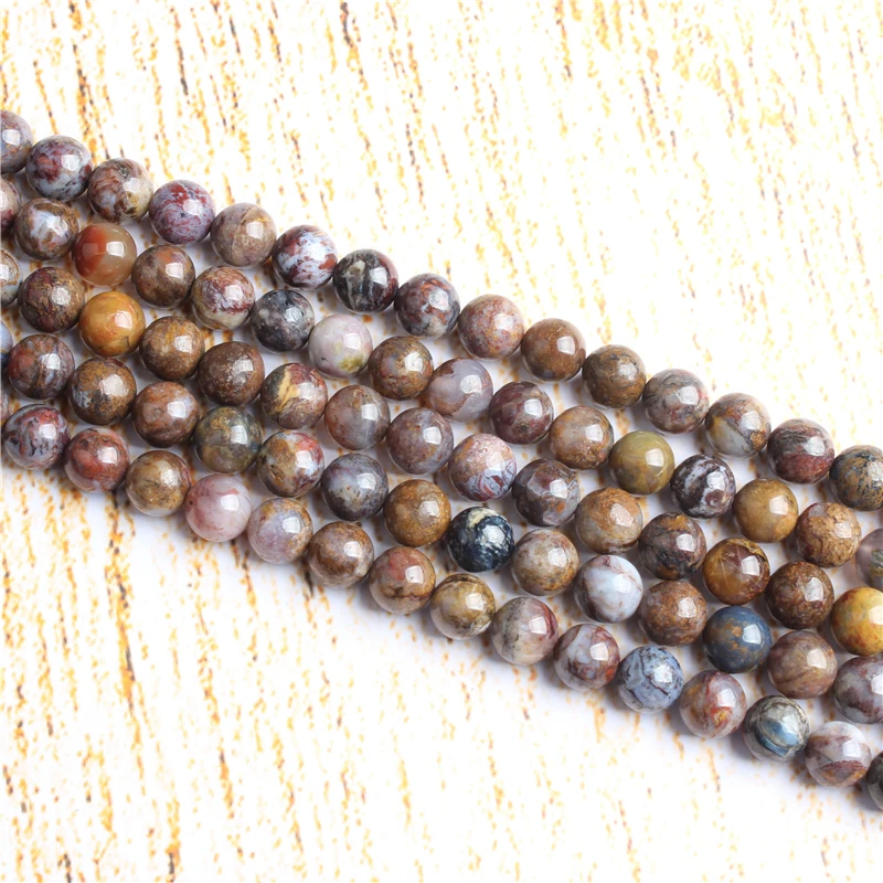 

Fashion jewelry 4 / 6 / 8 / 10 / 12mm Morgan stone eagle eye stone beads series suitable for DIY bracelet necklace accessories