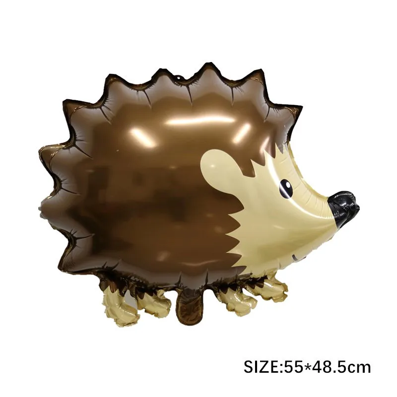 

1PC alpaca balloon hedgehog fox raccoon squirrel balloon birthday decoration party supplies kids toy animal balloon helium