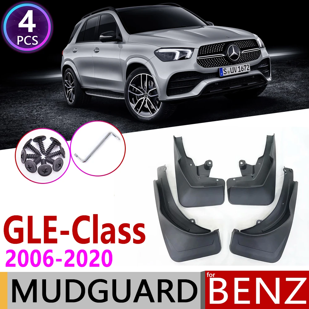 Брызговик для Mercedes Benz GLE M Class W164 W166 W167 V167 2006 ~ 2020 брызговик грязи аксессуары 2010